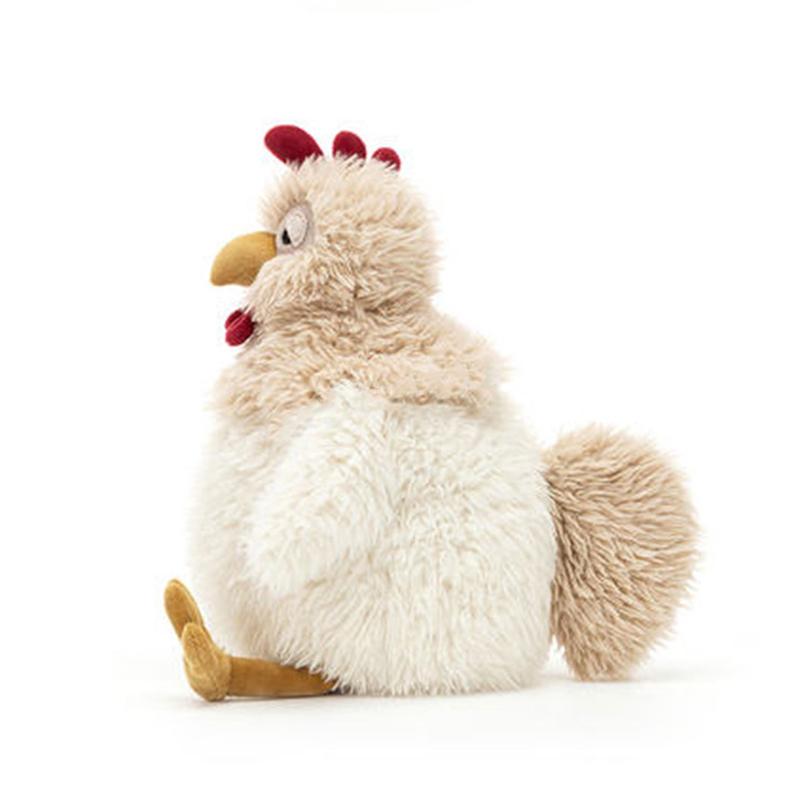 JELLYCAT Серия Животные с Фермы Уитни Цыпленок Милая Кукла Плюшевая Кукла 35 см Высотой