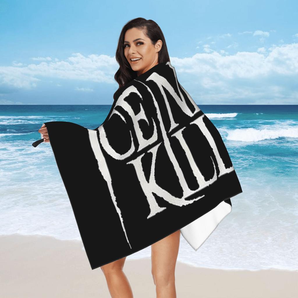 Ice Nine Kills Beach Towel Soft Microfiber Quick Dry Absorbent Quick Towels For Swimming