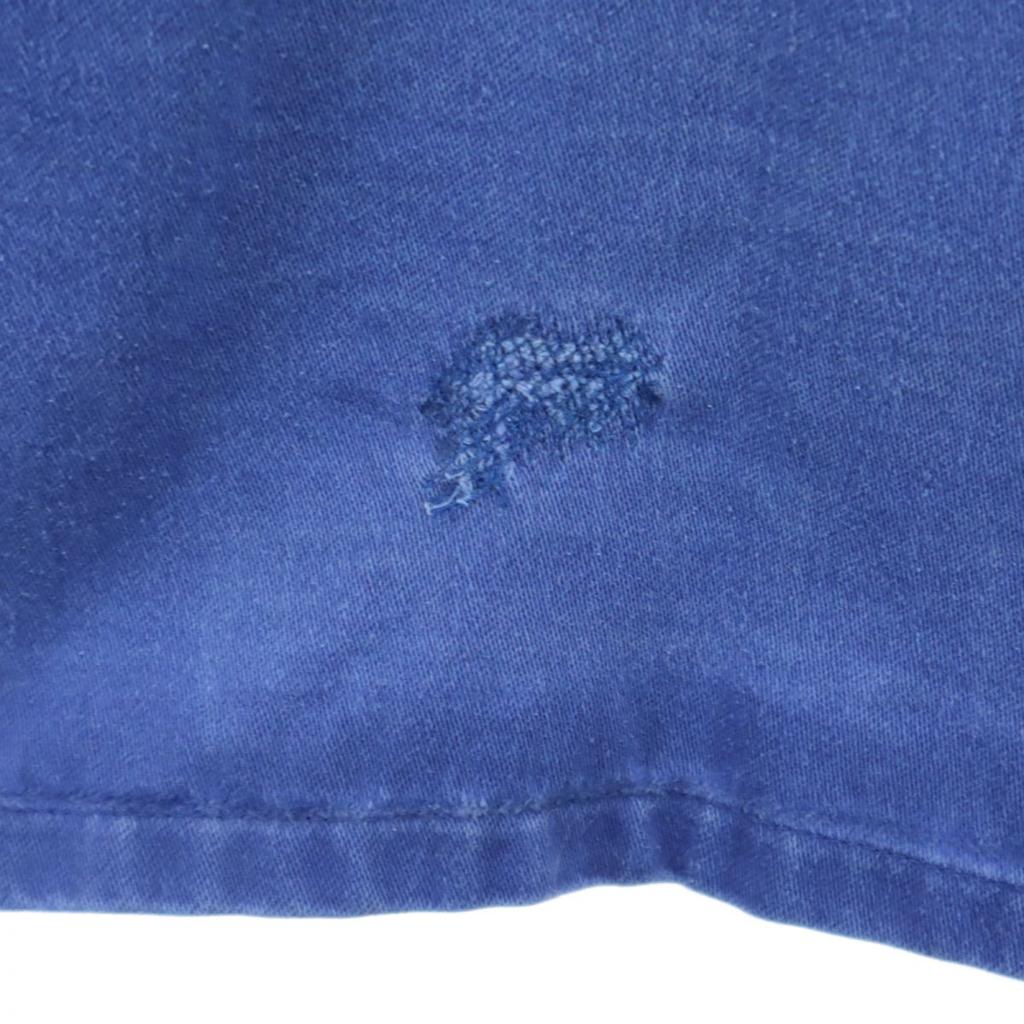 HBSCHOTZ 80-е Светоотражатель Eurowork Винтажная Рабочая куртка 56 синяя Мужская Б/У