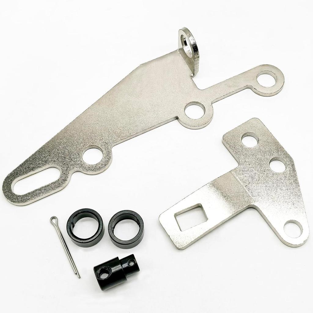 35498 Shifter Cable Bracket & Lever Kit for TH2004R TH250 TH350 TH400 TH700R4 4L60E 4L65E 4L80E 4L85E Automatic Transmissions