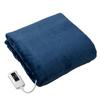Electric Can Be Used As Thread Blanket or Bed 188 X 130 Dust Mite Removal Stepless Temperature Smoke Navy [Yamazen] Blanket, Blanket, Cm, Washable,