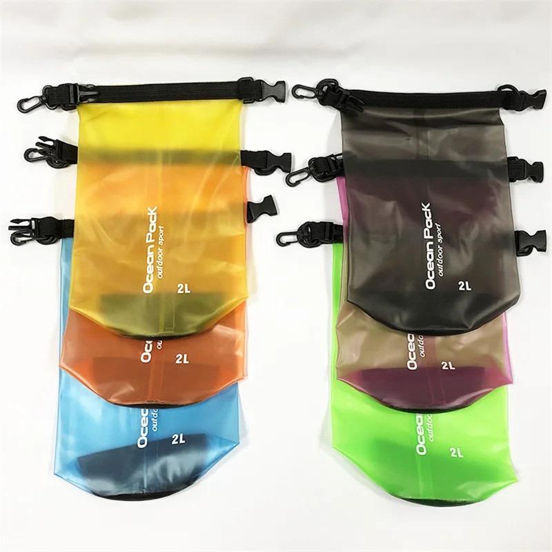 2L 5L 10L 15L 20L Outdoor Waterproof Dry Bag Ocean Pack for Outdoor Camping Hiking Swimming Boating Kayaking Beach Accessories