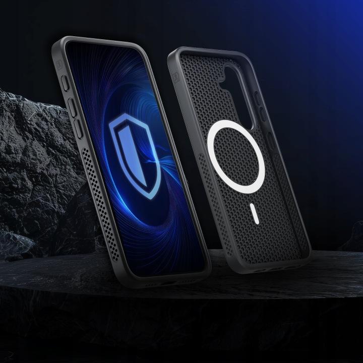 Etui 3Mk Cooling Magcase Do Galaxy S25+, Czarne