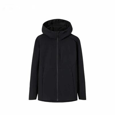 Champion Outdoor Series Однотонная толстовка на молнии с капюшоном Удобная дышащая флисовая теплая спортивная куртка Мужские куртки Базовый черный 152510620-4