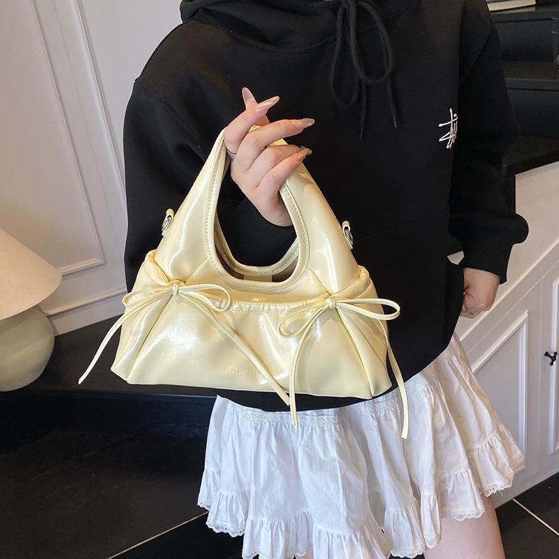 Сумка премиум-текстуры женская лето 2025 новая мода нишевый дизайн сумка через плечо сумка-мессенджер портативная сумка-пельмень