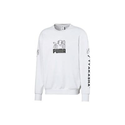 Puma Свитшот с круглым вырезом X Tyakasha Co-Branded Collection, мужские топы, белый 595562-02