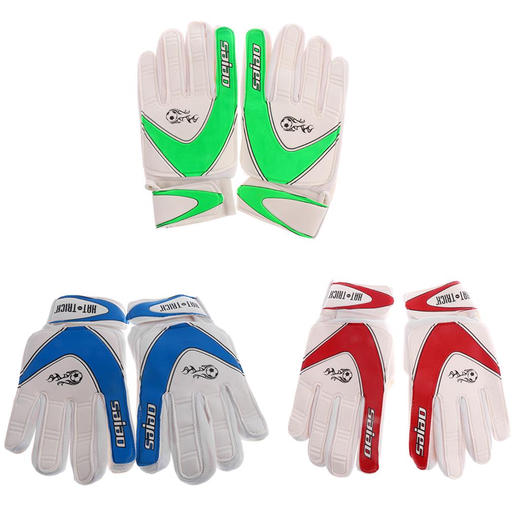 Youth THICKENED Soccer Goalie Goalkeeper Gloves, Pro Football for CHILDREN #