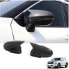 Car ABS Side Rearview Mirror Cover Trim Compatible For Mitsubishi Outlander 2023+ Auto Accessories(Carbon Fiber)