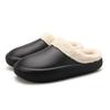 Fashion Winter Slippers Home Man Non-slip Men's Eva Slipper Fashion Warm Plush Lightweight Casual Couple's Cotton Shoe Explosive Style