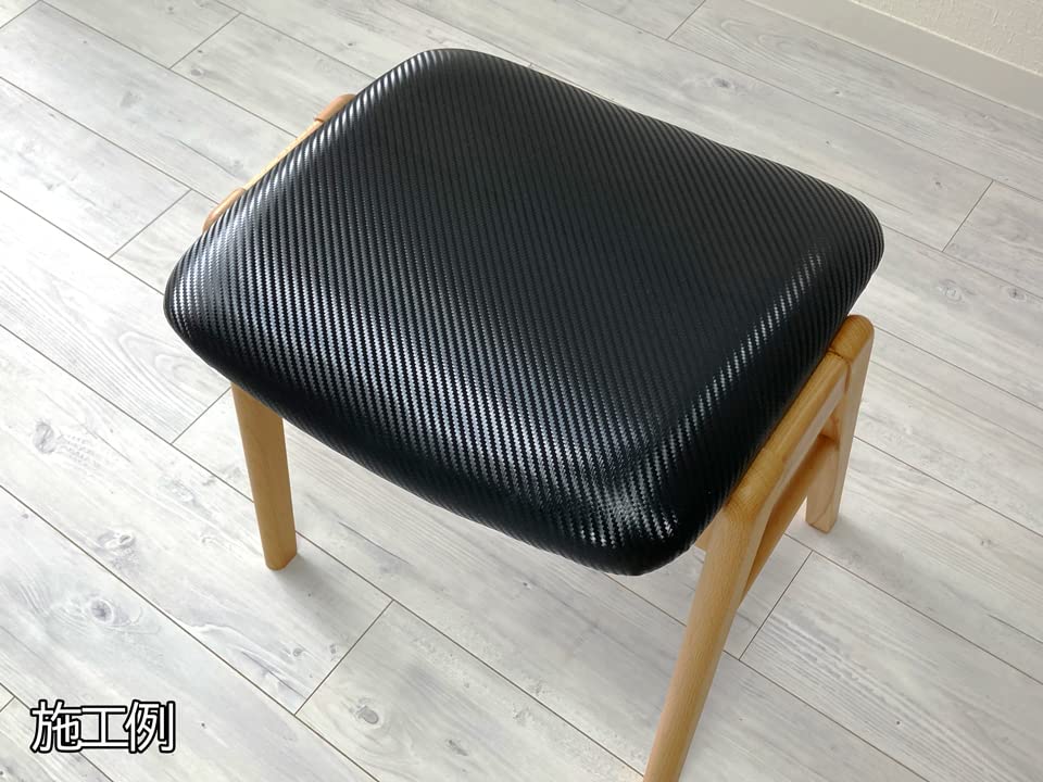 Синтетическая кожа карбоновая кожа 92 x 44 см ткань, (черный)