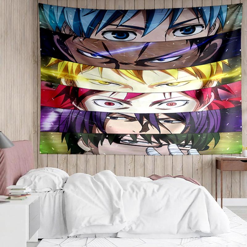 Kuroko's Basketball1 Tapestry for Bedroom Aesthetic Classroom Tapestries Wall Hanging for Living Room Dorm Office,Ideal Creative Gift