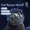1Set Cat Muzzle And Boots Anti Bite Cat Breathable Hood Anti-Licking Clear Cat Helmet With Paw Cover Reusable Pet Space Hood