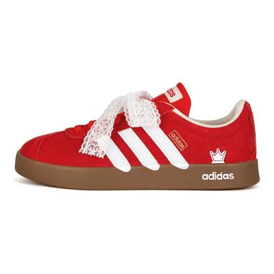 Vl Court Classic Коронация Сердцебиение Устойчивые к истиранию Нескользящие Низкие Кеды для скейтбординга Унисекс Красный KK3774(Команда1664-)