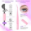 Single Eyelash Extension DIY Segmented Eyelash Thick D Curve False Eyelash for Eye Makeup