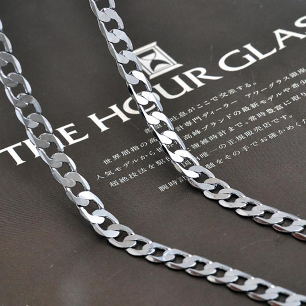 Классическая мужская цепь 7 мм