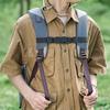 Outdoor Backpack Chest Strap Heavy Duty Adjustable Camping Backpacking Hiking Backpack Magnetic Quick Release Buckle Fixing Strap Anti-slip Chest