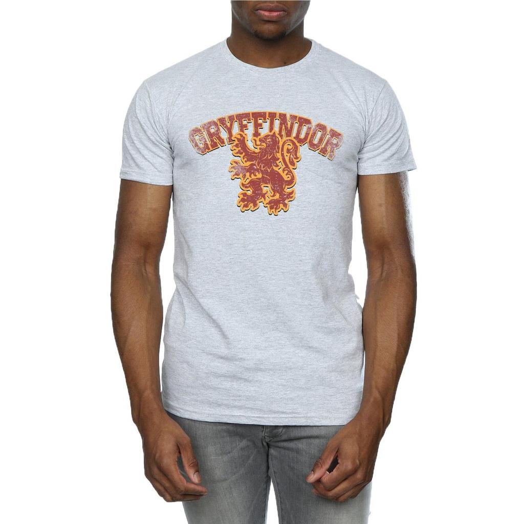 HARRY POTTER Mens Gryffindor Sport Emblem T-Shirt