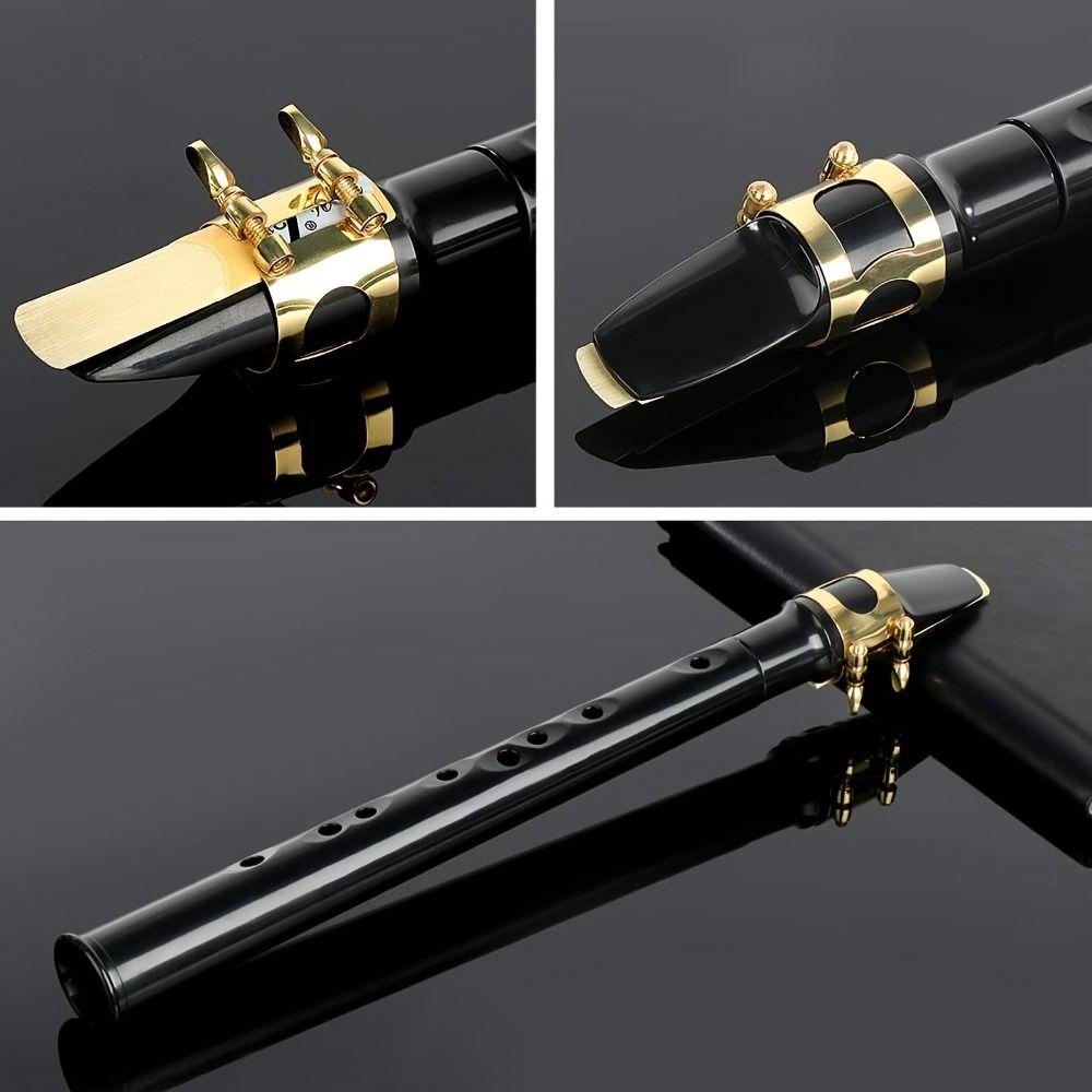 8-Hole Pocket Saxophone Lightweight Professional Saxophone Woodwind Instrument Stage Performance