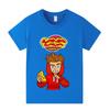 Merch A4 Graphic Print T-Shirt Boy Girl 2026 Summer Short Sleeved Kids Loose Comfortable Tshirt Top Children