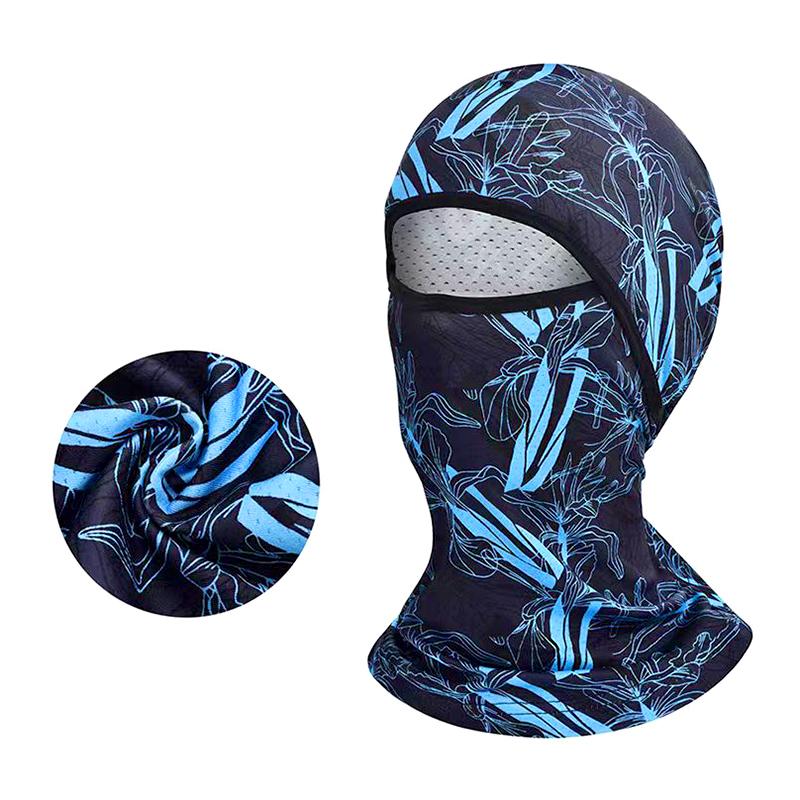 1 шт. Балаклава, безопасная для кожи, солнцезащитная, с защитой от ультрафиолета, для мотоцикла, летняя, дышащая, ездовая маска, крутая, для езды на велосипеде, походов и кемпинга