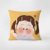 Наволочка с мультяшным персонажем для семьи, украшение интерьера, офис, гостиная, дом, наволочка