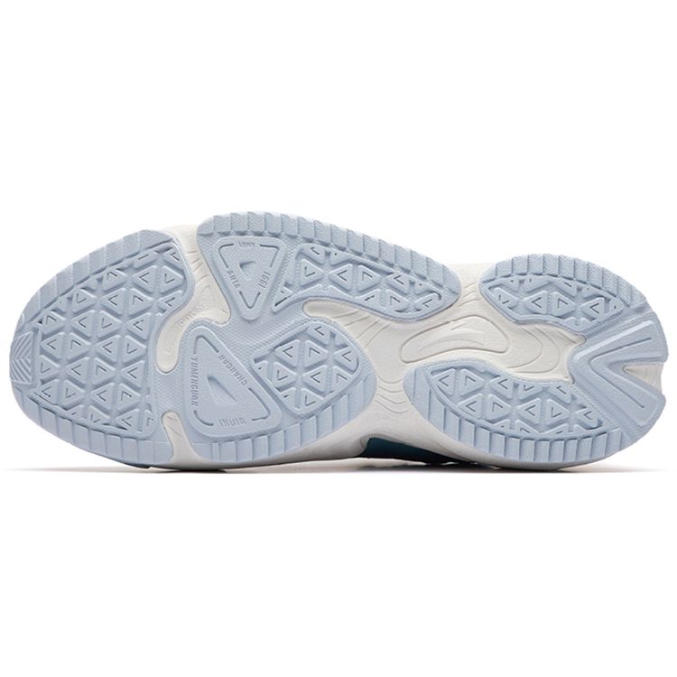 Anta Walker 3.0 Ткань Синтетическая кожа Спортивные амортизирующие Нескользящие Износостойкие Низкие Повседневные Туфли Мужские Повседневные Туфли Белый Синий 112238881-5