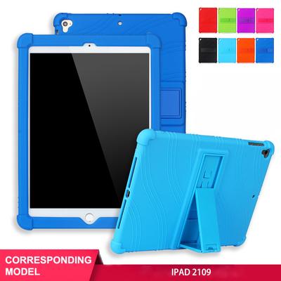 Чехол для iPad 10,2 дюйма, силиконовый чехол, 2019, противоударный кронштейн, противоударный мягкий чехол, чехол-подставка