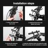Aluminum Alloy Bicycle Handlebar Extender Quick Installation Handlebar Extension Bracket for Bike Light Phone Code Handlebar Cross Bar