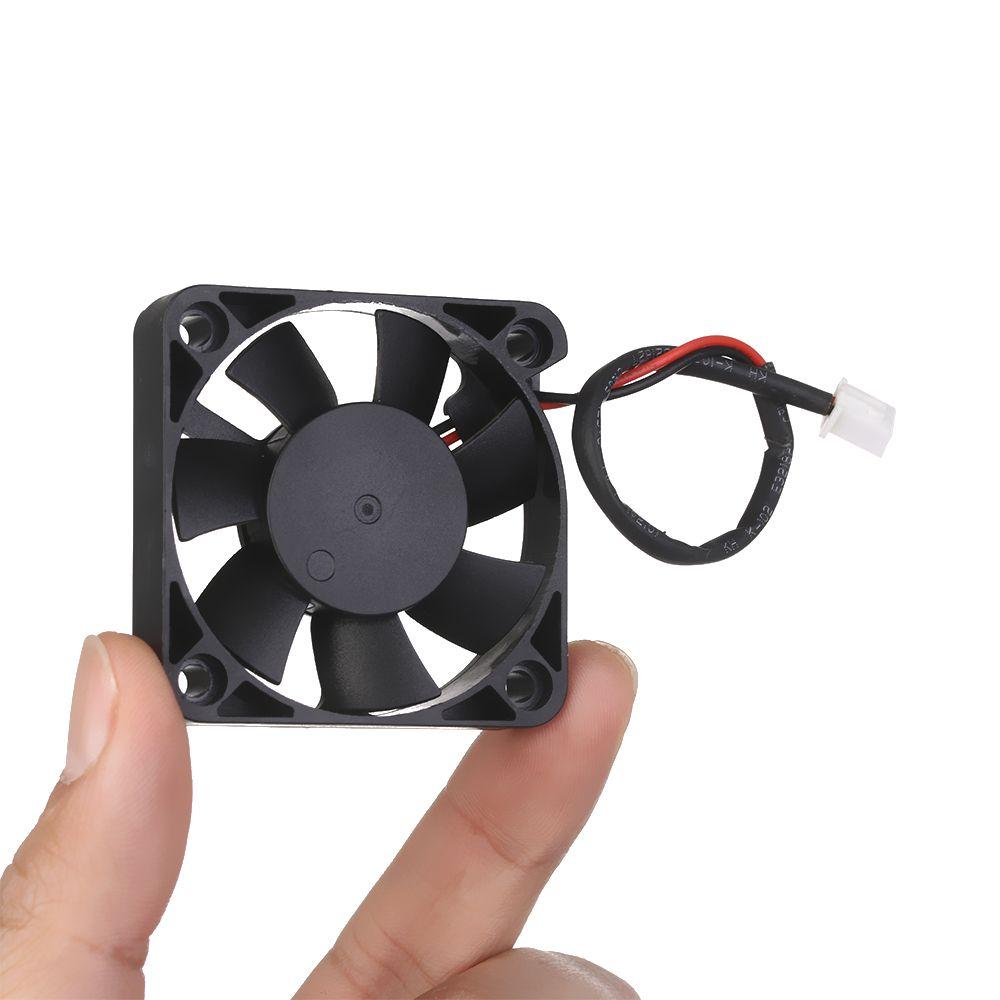 With PC 2-pin 50mm X 10mm Cooling Cooler Mini Computer Fans CPU System Heatsink DC Brushless Fan