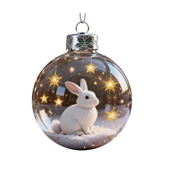 Птицы 2D Акриловые Рождественские Украшения Декоративные Фигурки Диких Животных Морская Тематика Тематический Декор Подарок для Любителей Природы Праздничные Украшения