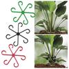 4Pcs Plant Stem Support Clips Waterproof Wear-Resistant Vine Support Clamps Reusable Secured Plastic Plant Clips Indoor Outdoor Plant Support Clips