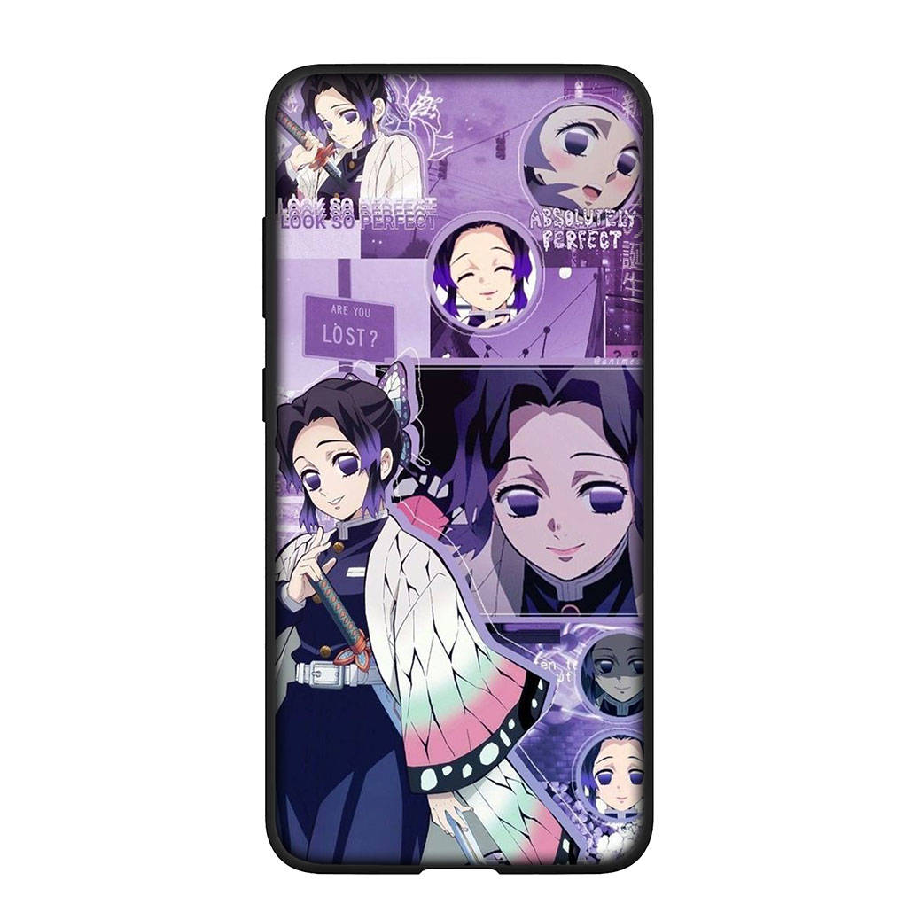 Phone Case for Samsung Galaxy S24 S23 iPhone 15 14 Xiaomi Redmi Note 13 12 11 8 10 9 Pro Max X XR OPPO A15 Huawei Kochou Shinobu Demon Slayer Cover