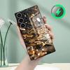 Чехол для телефона Bitcoin для Samsung S26 S25 S24 S23 S22 S21 S20 Edge Ultra Plus FE для Magsafe Стеклянный чехол