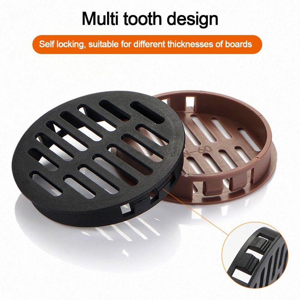 Rectangular Breathable Mesh Plastic Multiple Sizes Ventilation Grille Hole Plug Decoration Cover Wardrobes