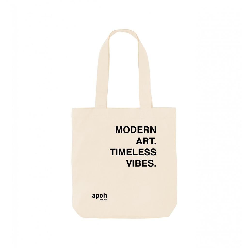 Apoh Timeless Vibes Modern Art Tote Bag