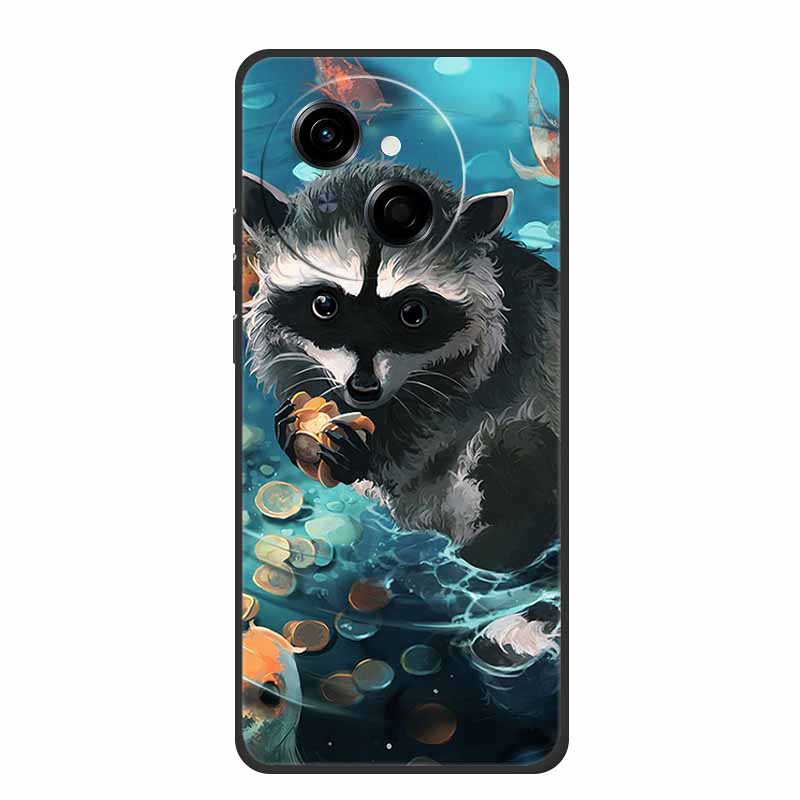 Phone Case For Tecno Spark Go 1 S Back Cover Case 6.67" Black Silicone Soft TPU Coque For Tecno Spark Go 1S Case Go1S Funda Para