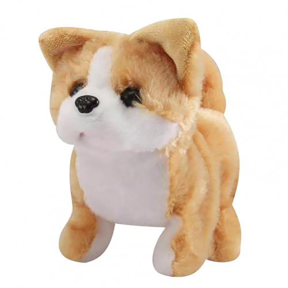 Electric Simulation Dog Plush Husky Twisting Butt Barking Wagging Tail And Shaking Butt Robot Dog Toy
