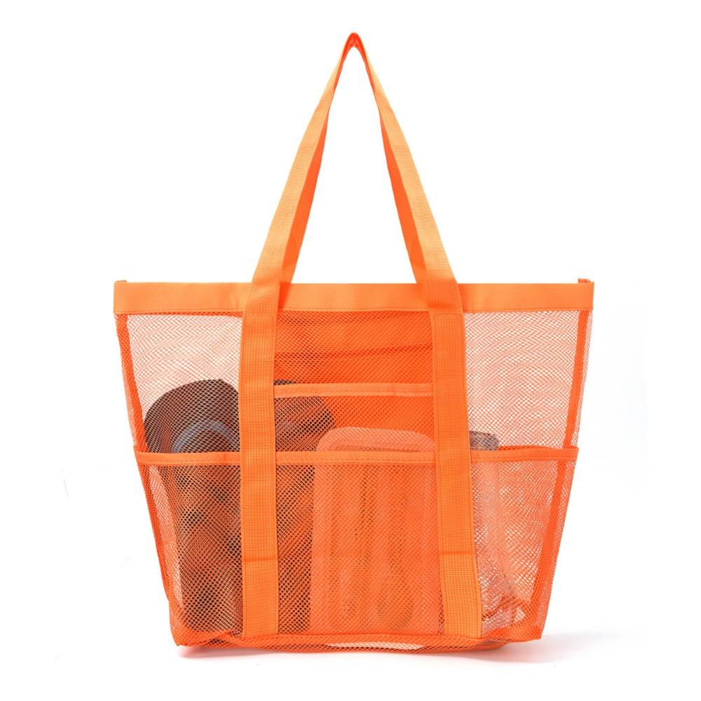 Пляжная сумка большой вместимости, сетка для игрушек, сумка для плавания, многофункциональная дорожная наплечная пляжная сумка, сумка для хранения купальника