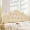 Lace Headboard Soft Cushion Nordic Pillow, No Need To Disassemble and Wash Waist Protection Against Tatami Soft Bag