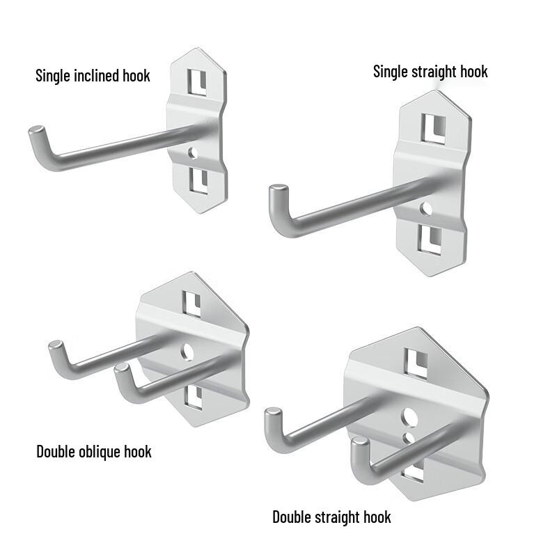 Shitong 150 мм одинарные прямые крючки для перфорированной доски (10-Pack)