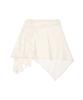 Milo Woman Asymmetric Lace Wrap Skirt [Ivory]
