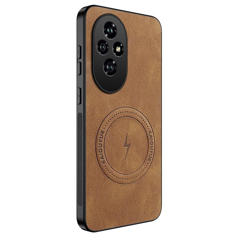 Роскошный матовый чехол из мягкой кожи для телефона Honor 200 Pro 400 Lite, бамперная защита, противоударная магнитная крышка для Honor 400 Pro