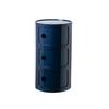 Nordic Modern Minimalist White Round Small Bedside Table - Creative Mini Simple Plastic Side Cabinet
