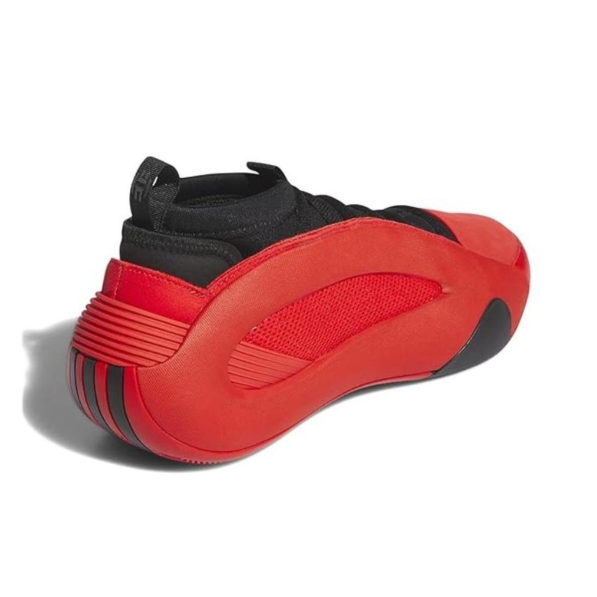 adidas Харден Вол. 8 роскошных красных кроссовок унисекс Core-Black Silver-Metallic IG6588