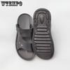 WTEMPO Мужские летние сандалии с толстой подошвой и мягкой подошвой, повседневные шлепанцы, пляжная обувь на открытом воздухе, нескользящие домашние тапочки, модная походная обувь