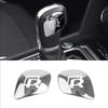 For Volkswagen 1K2 Car Gearbox Control Gear Lever Stickers Shift Stick Handle Accessories For VW GTI Polo Golf Passat Tiguan Arteon Taigo Hub Cap