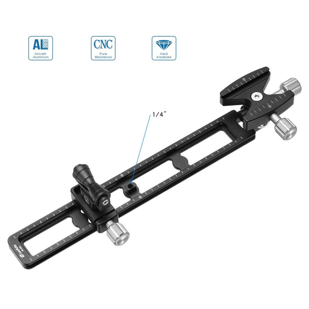 Leofoto Lens Support Camera Amazon Authorized Retailer VR-150L (Moveable Base) -