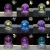 Покемон 3D Хрустальный POKE BALL Фигурки Игрушки Снайви Драгонэйр Бластойз Венераур Милотик Райчу Ночник Светодиодная Лампа Основание Модели Куклы