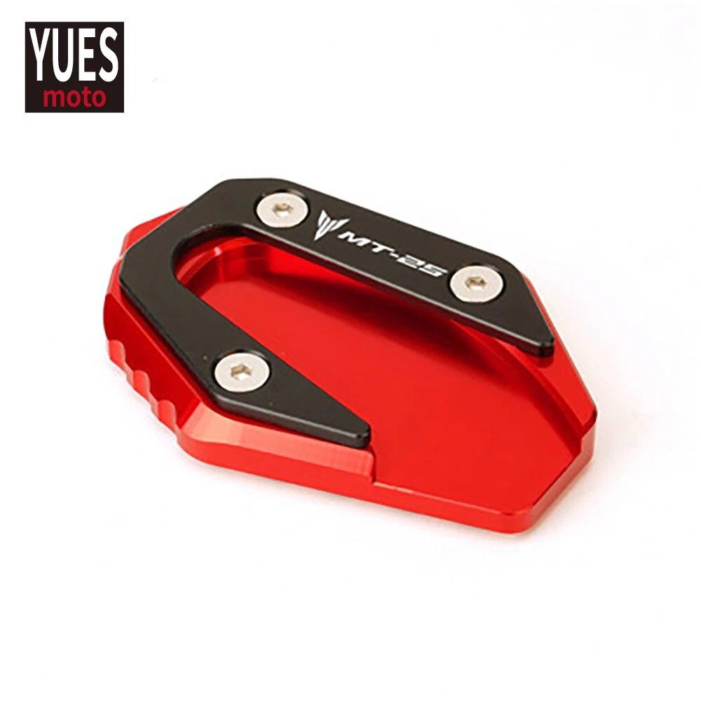 Аксессуары для мотоциклов, подставка для ног с ЧПУ, боковая подставка, удлинитель, опорная пластина для YAMAHA MT-25 MT25 MT 25 2014-
