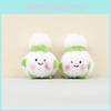 Garlic Cute Plush Keychain Plushie Toy With Pp Cotton Filling For Bag Decor